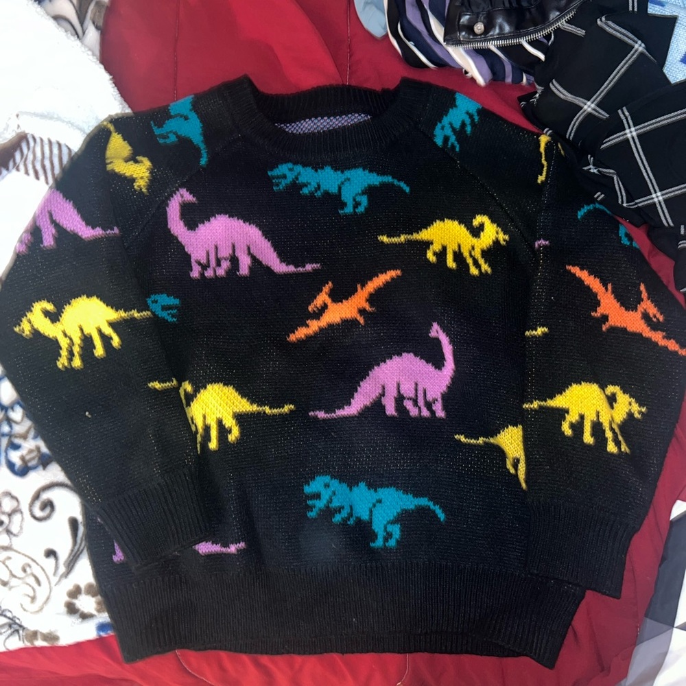 Dinosaur sweater